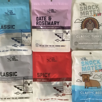 6 flavors of jerky from The New Primal